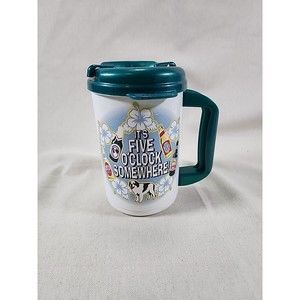 It's Five O'clock Somewhere 2004 Big Dogs Travel Mug
